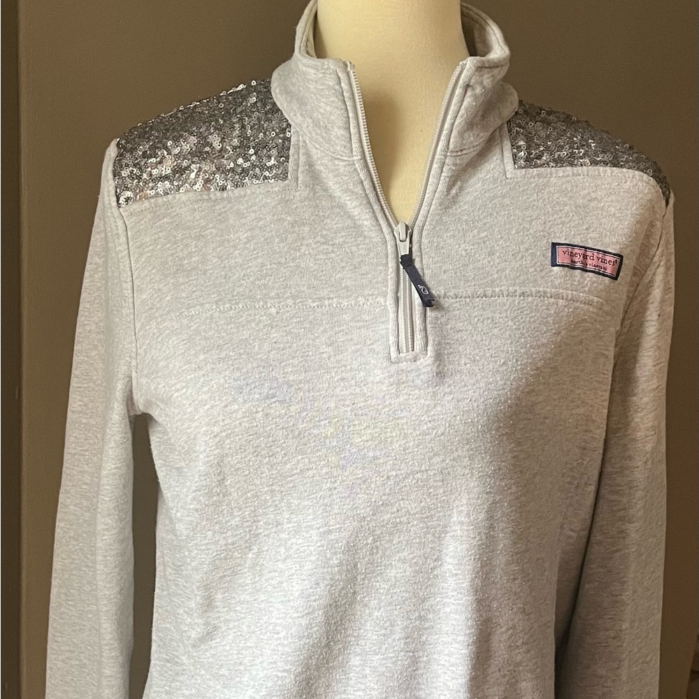 Vineyard Vines Sequin Shep shirt | Gray